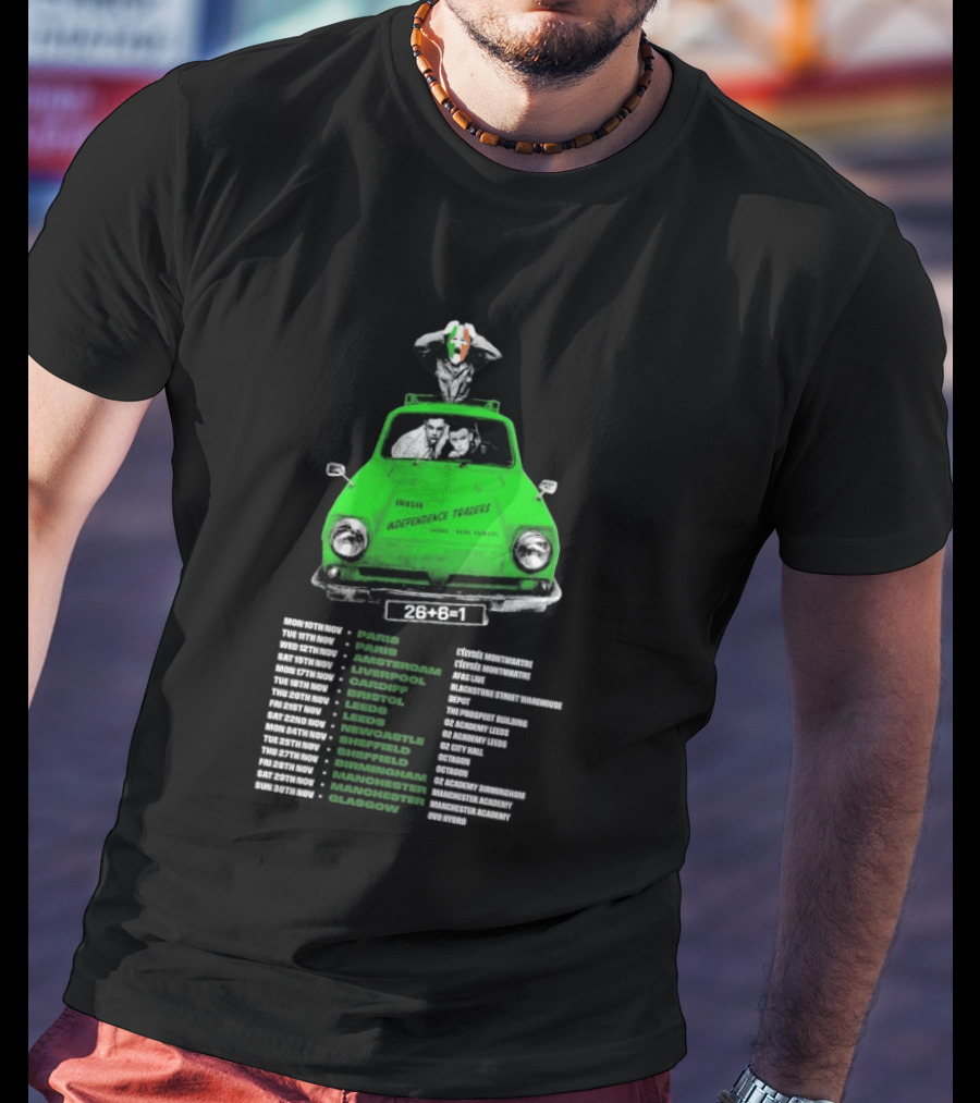 Kneecap Irish Independence Traders Tour 2026 Belfast Dublin Cork Galway Londonderry 26+6=1 T-Shirt
