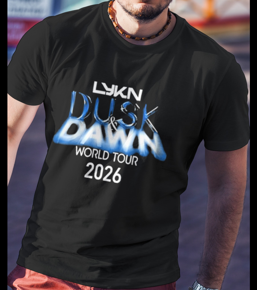 LYKN Dusk Dawn World Tour 2026 Collection T-Shirt