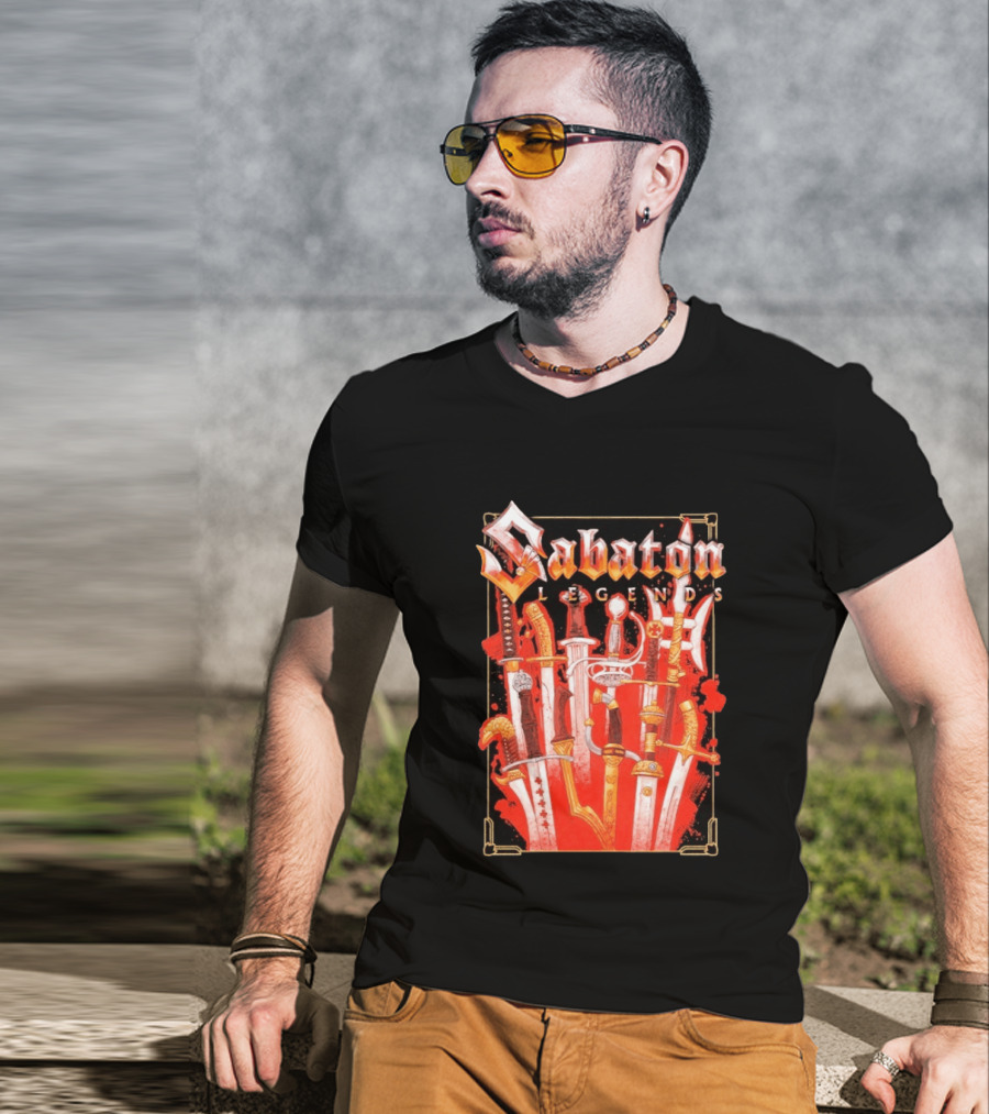 Sabaton Legends The Legendary Swords Collection T-Shirt