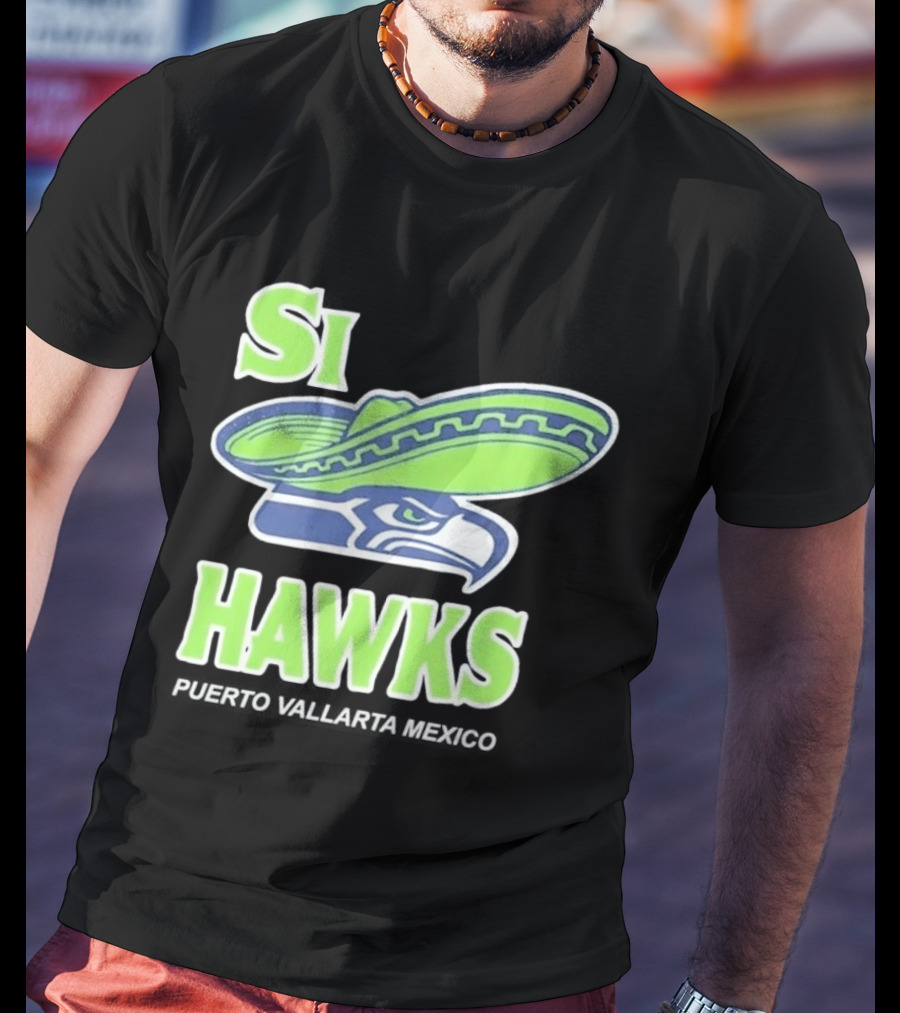 Si Hawks El Verdes De Nuevo T-Shirt