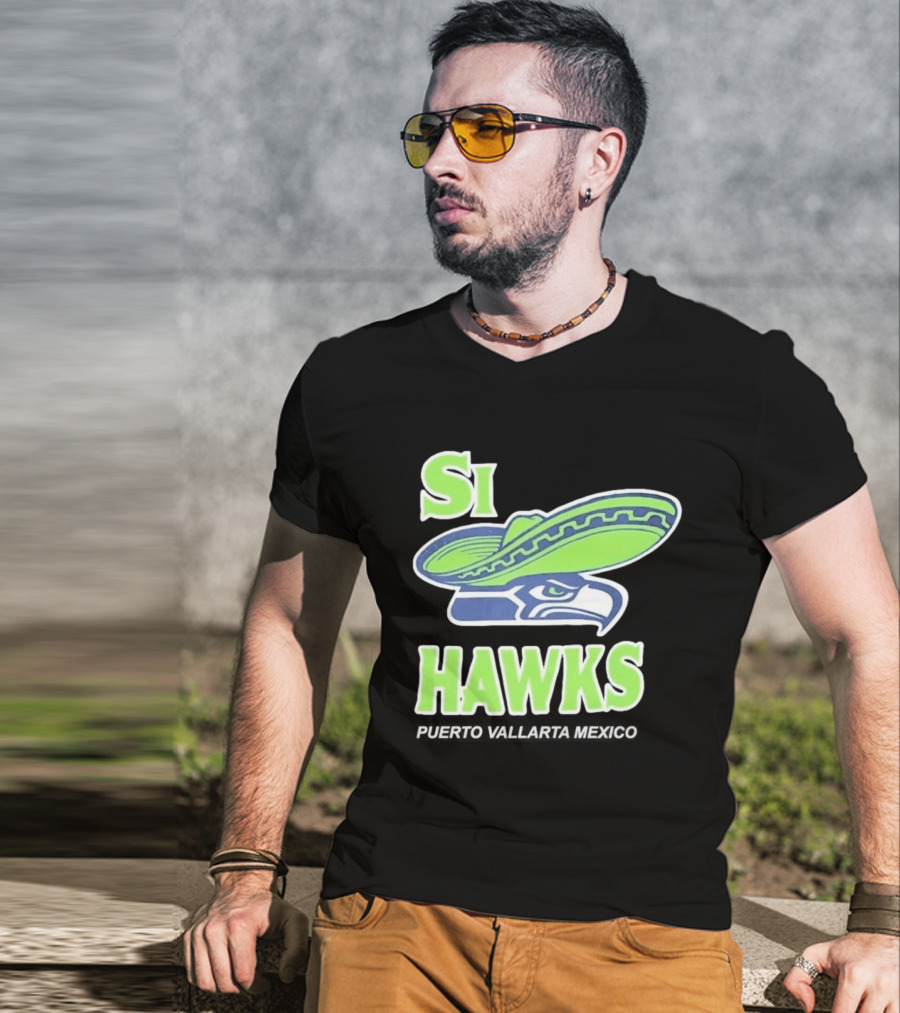 Si Hawks El Verdes De Nuevo T-Shirt