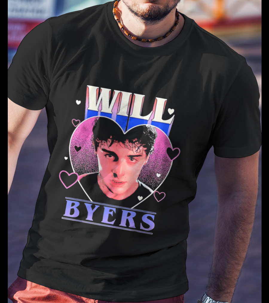 Stranger Things Valentine's Day Will Byers Will You Be Mine Heart T-Shirt