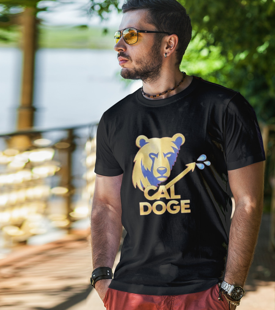 CAL DOGE California Bear Arrow Splash T-Shirt