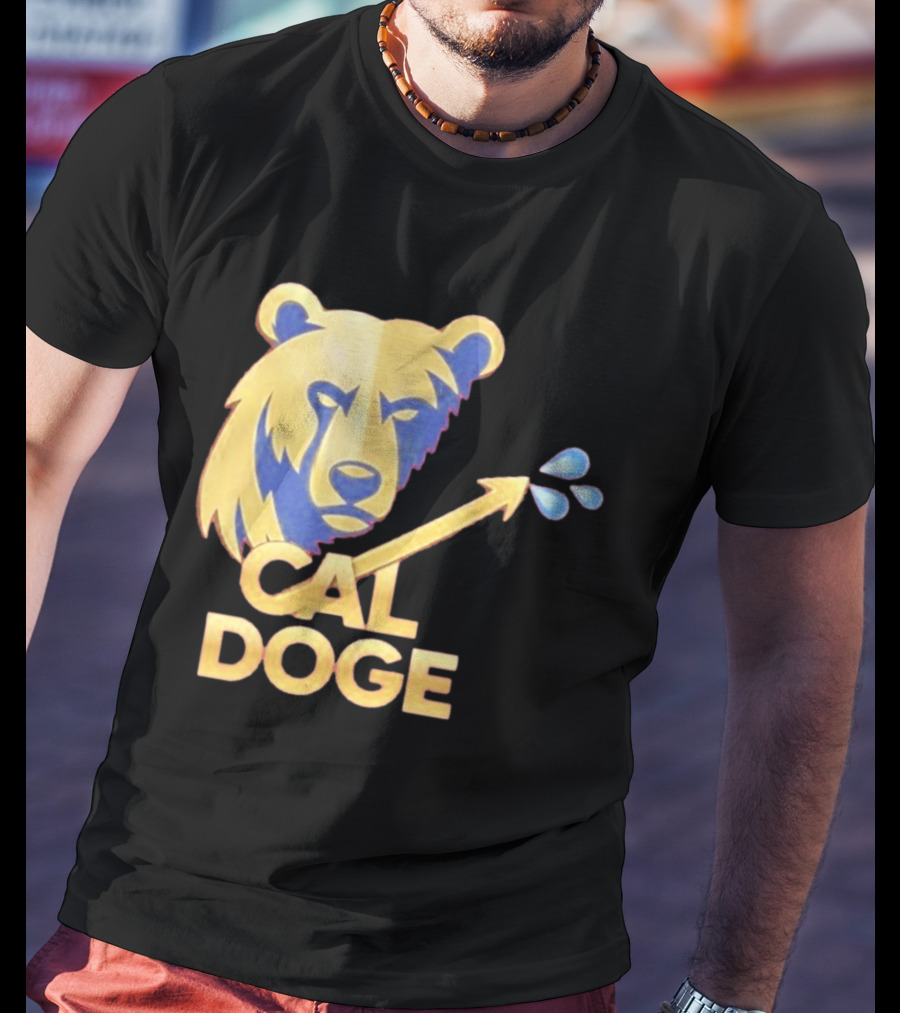 CAL DOGE California Bear Arrow Splash T-Shirt