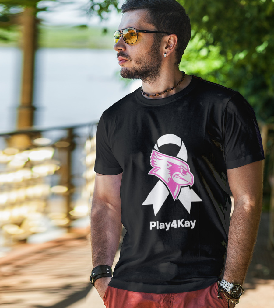 Illinois State Redbirds Play4Kay Pink Ribbon Awareness T-Shirt