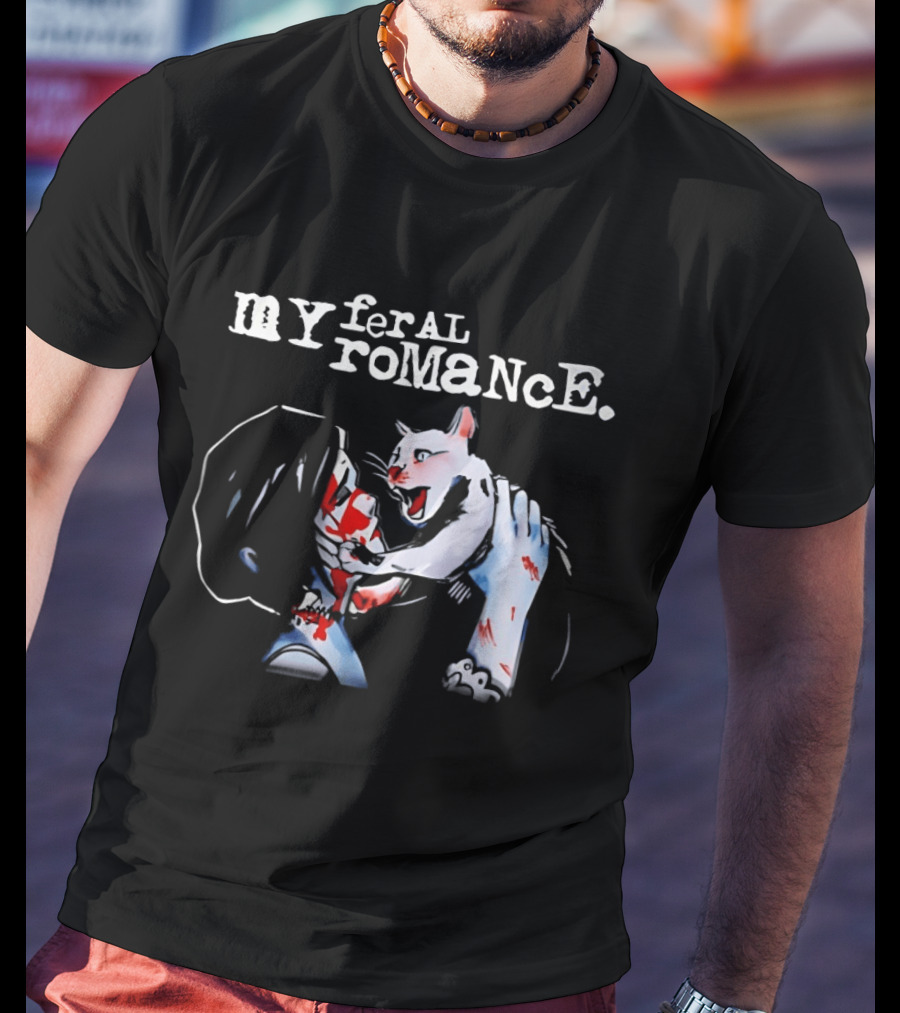 My Feral Romance Bear And Tiger Confrontation T-Shirt