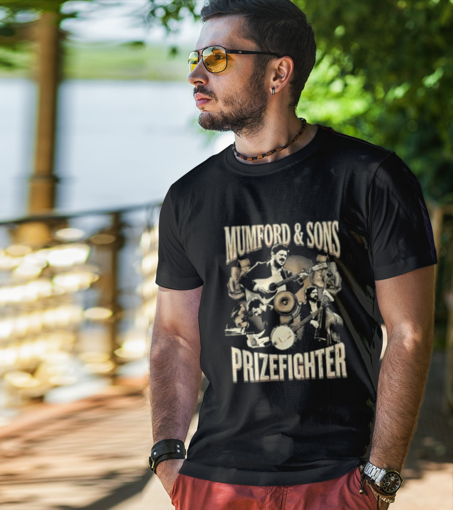 Mumford And Sons Prizefighter Album Launch Tour February 10 2026 Nottingham Rock City Concert T-Shirt