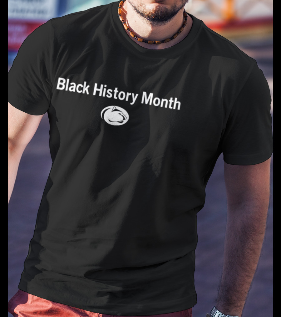 Penn State Nittany Lions Football Black History Month T-Shirt