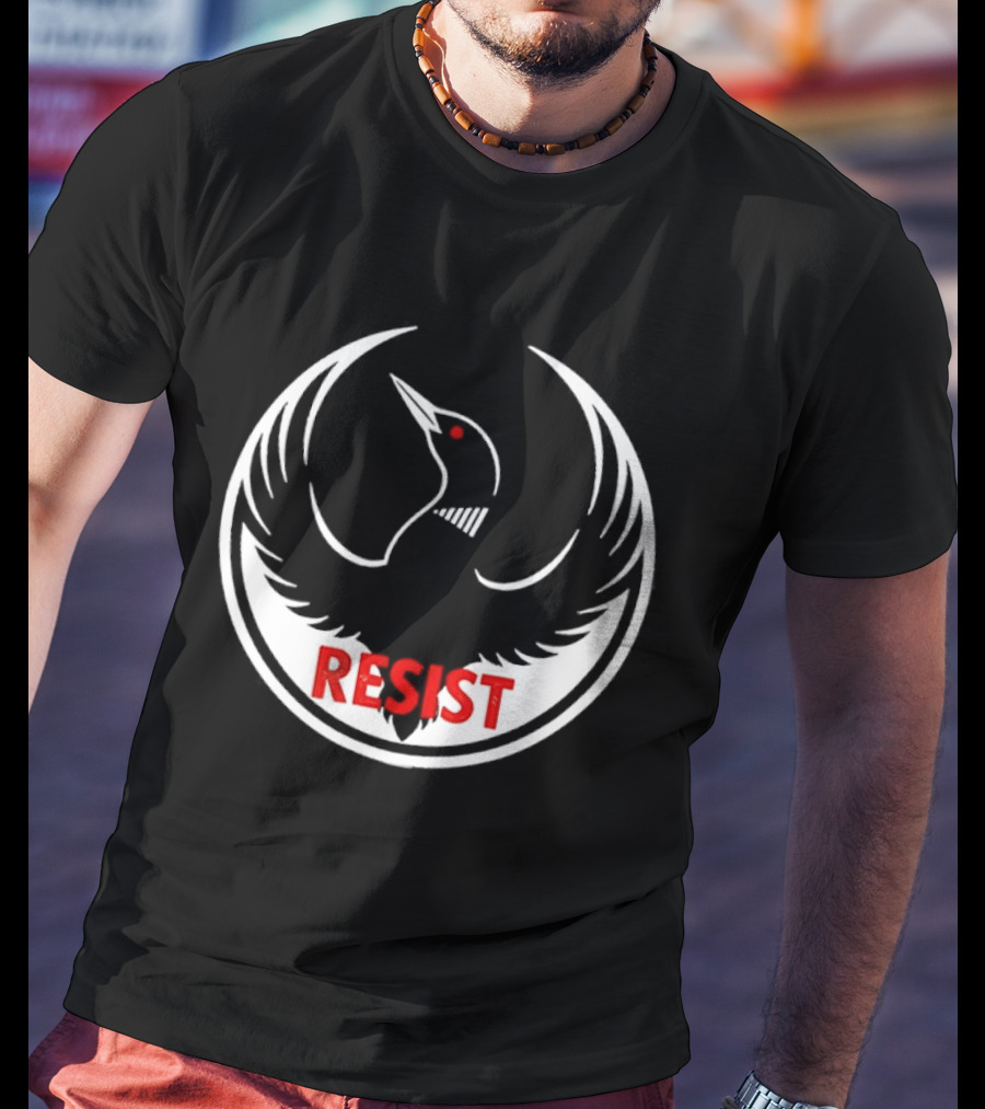 Resist Rebel Loon Alliance Phoenix T-Shirt