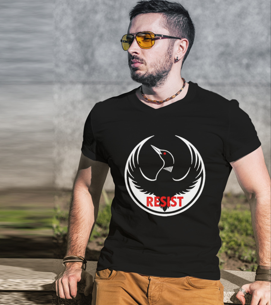 Resist Rebel Loon Alliance Phoenix T-Shirt