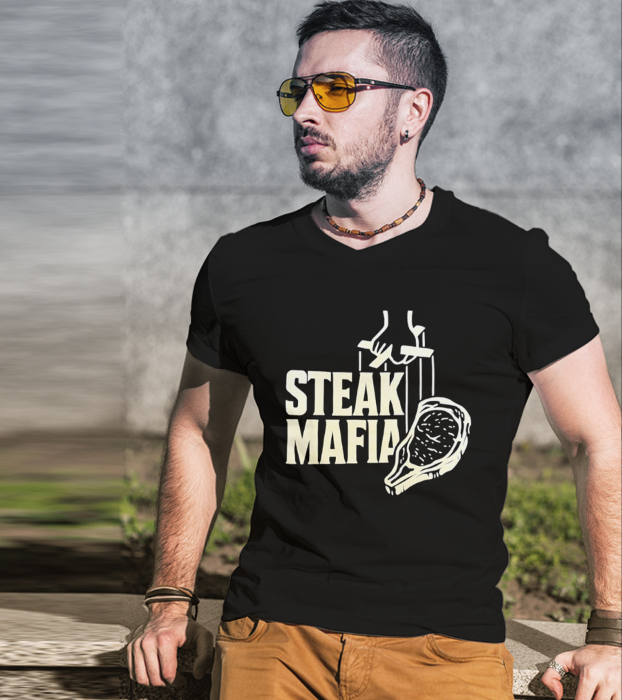 Steak Mafia The Godfather T-Shirt