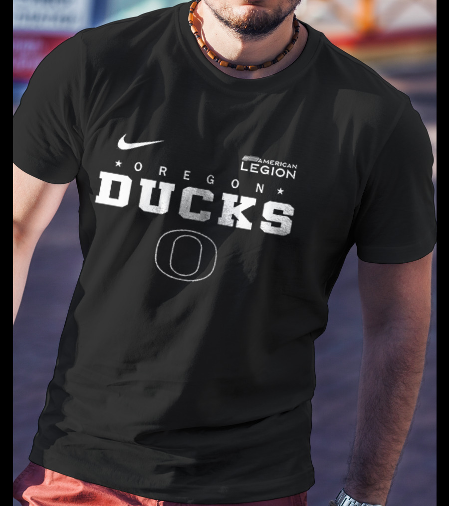 Nike Oregon Ducks American Legion Troop Support T-Shirt