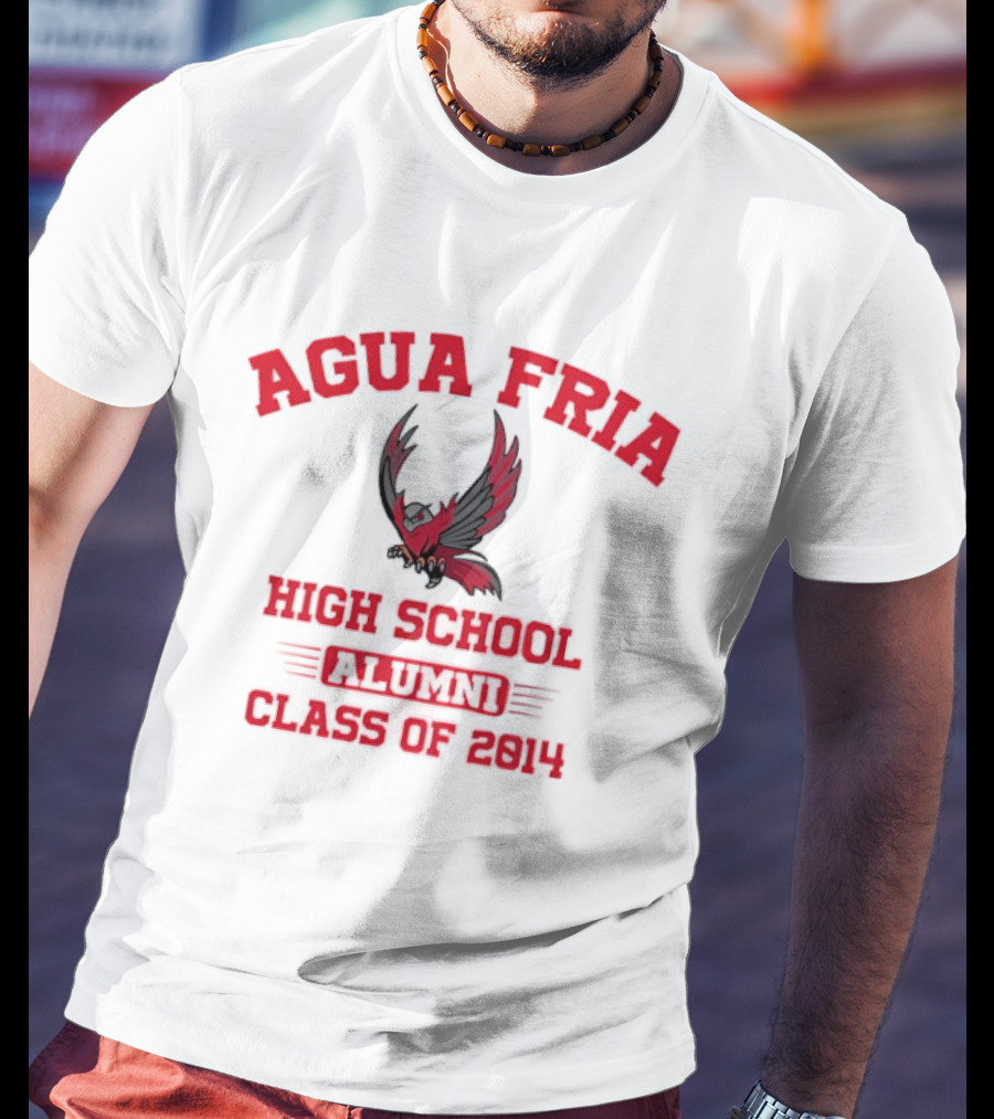 Agua Fria High School Alumni Class Of 2014 Falcon T-Shirt