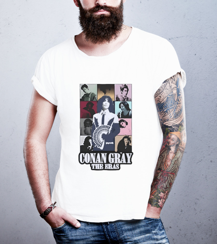 Conan Gray The Eras Tour Vintage Pop Collage T-Shirt