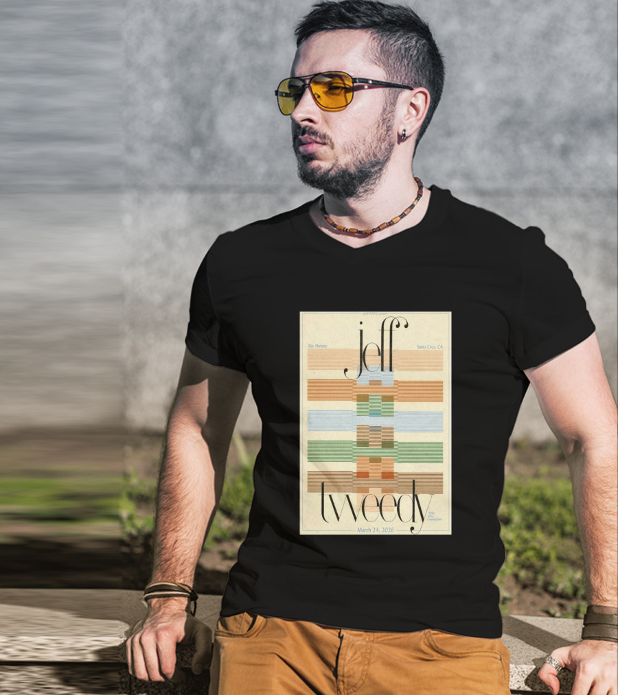 Jeff Tweedy Rio Theatre Santa Cruz CA March 24 2026 With Special Guest Nina Nastasia T-Shirt