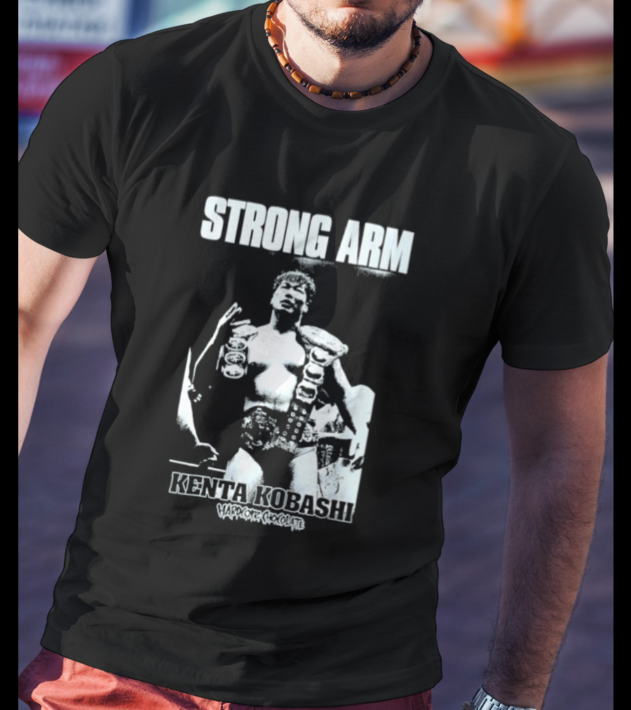 Kenta Kobashi Strong Arm Wrestling Legend T-Shirt