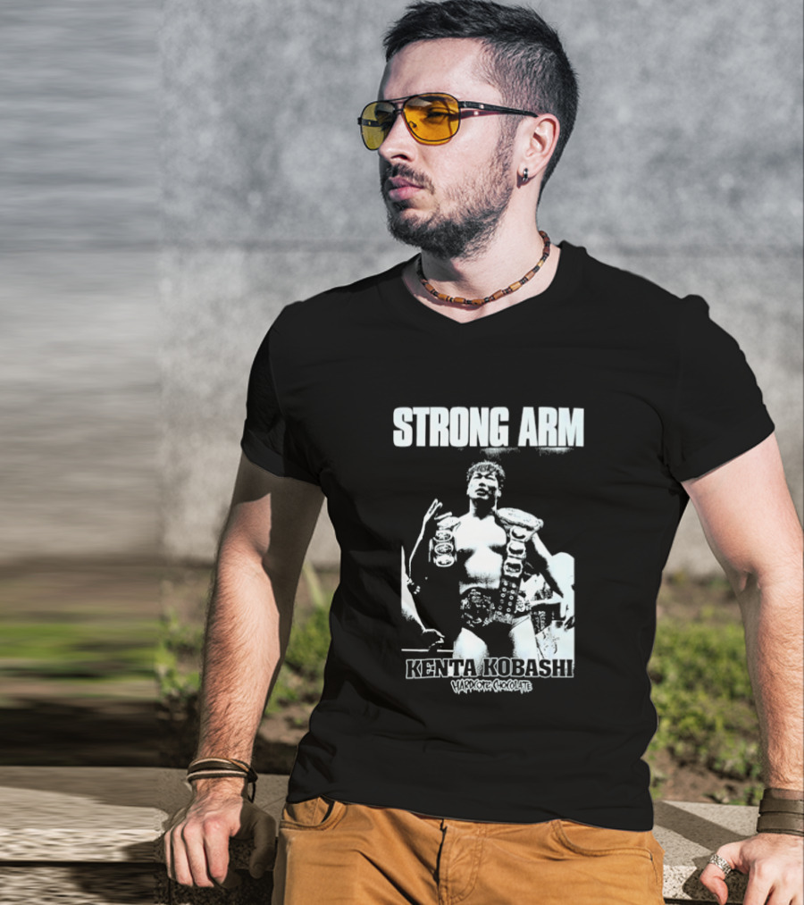 Kenta Kobashi Strong Arm Wrestling Legend T-Shirt