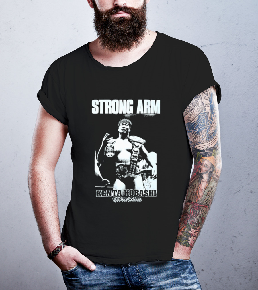Kenta Kobashi Strong Arm Wrestling Legend T-Shirt