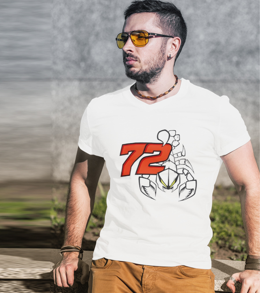 MotoGP Marco Bezzecchi 72 Bez Scorpion Racing T-Shirt