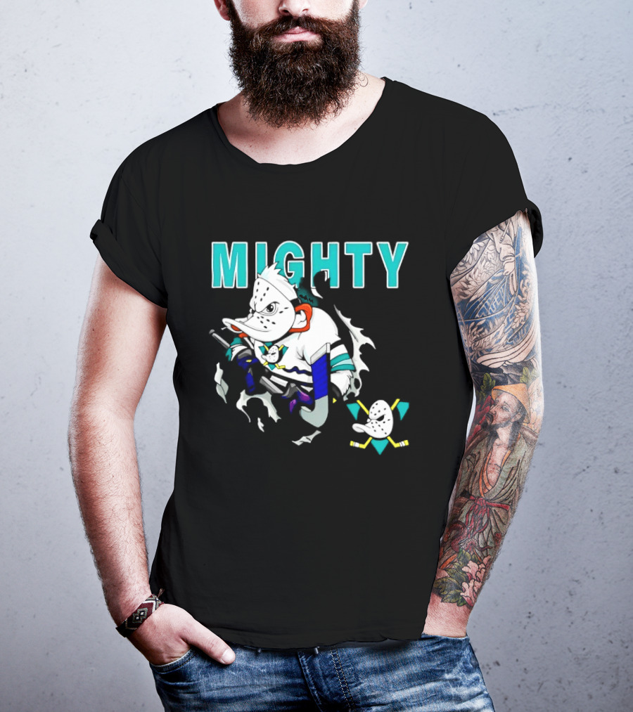 Anaheim Ducks Mighty Hockey Iconic Team T-Shirt