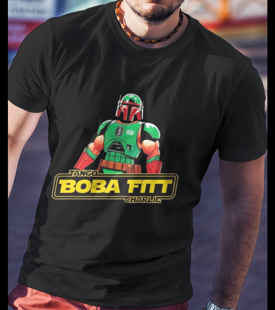 Tango Boba FITT Charlie Star Wars Mandalorian T-Shirt