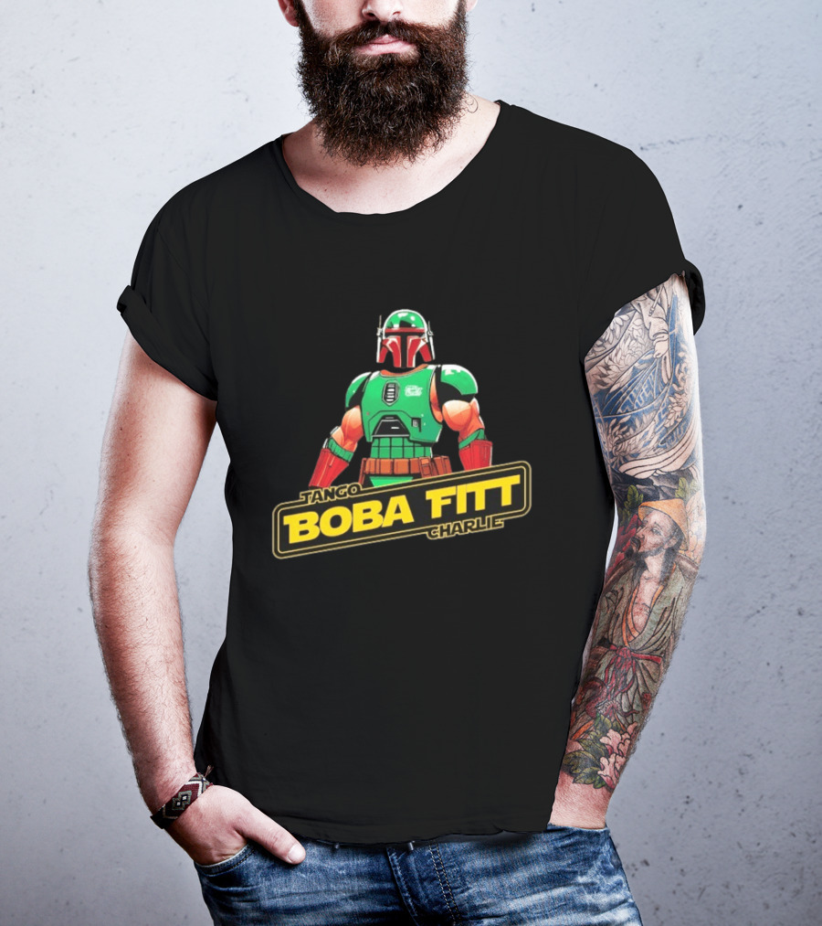 Tango Boba FITT Charlie Star Wars Mandalorian T-Shirt