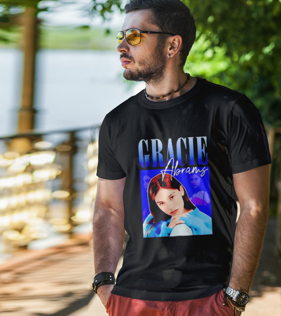 Gracie Abrams Blue Aesthetic T-Shirt