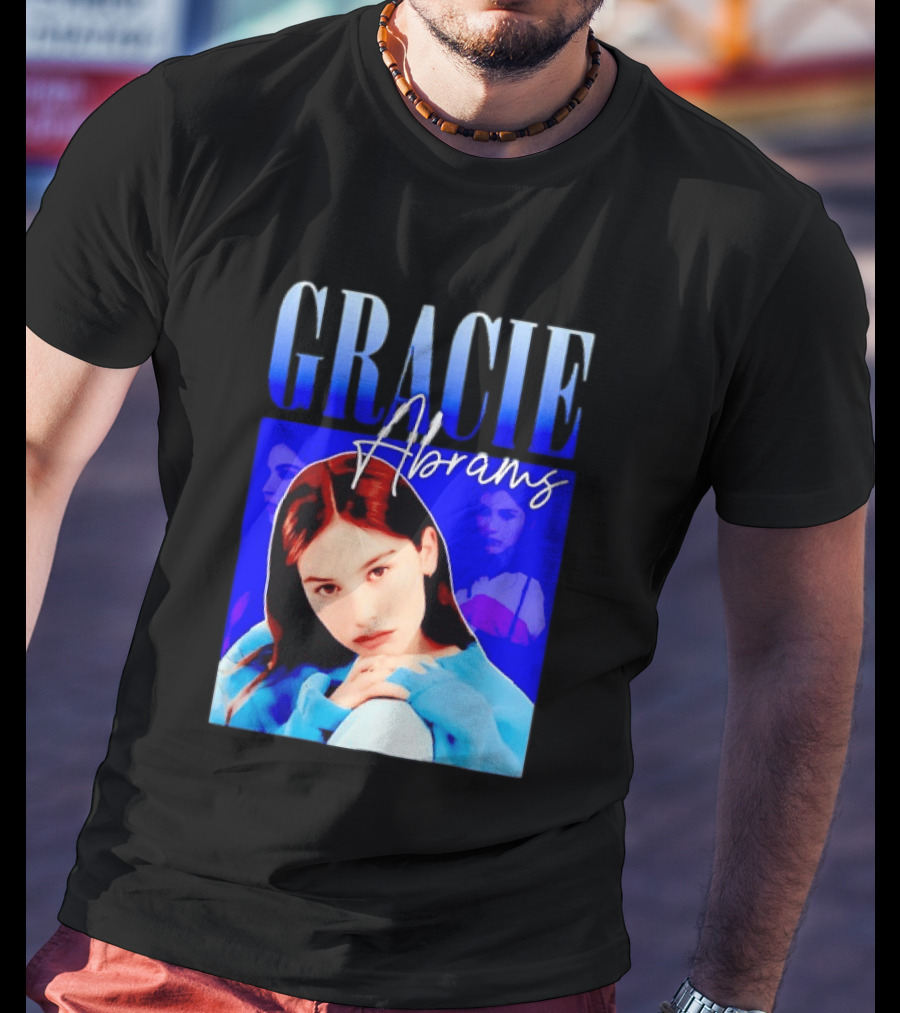 Gracie Abrams Blue Aesthetic T-Shirt