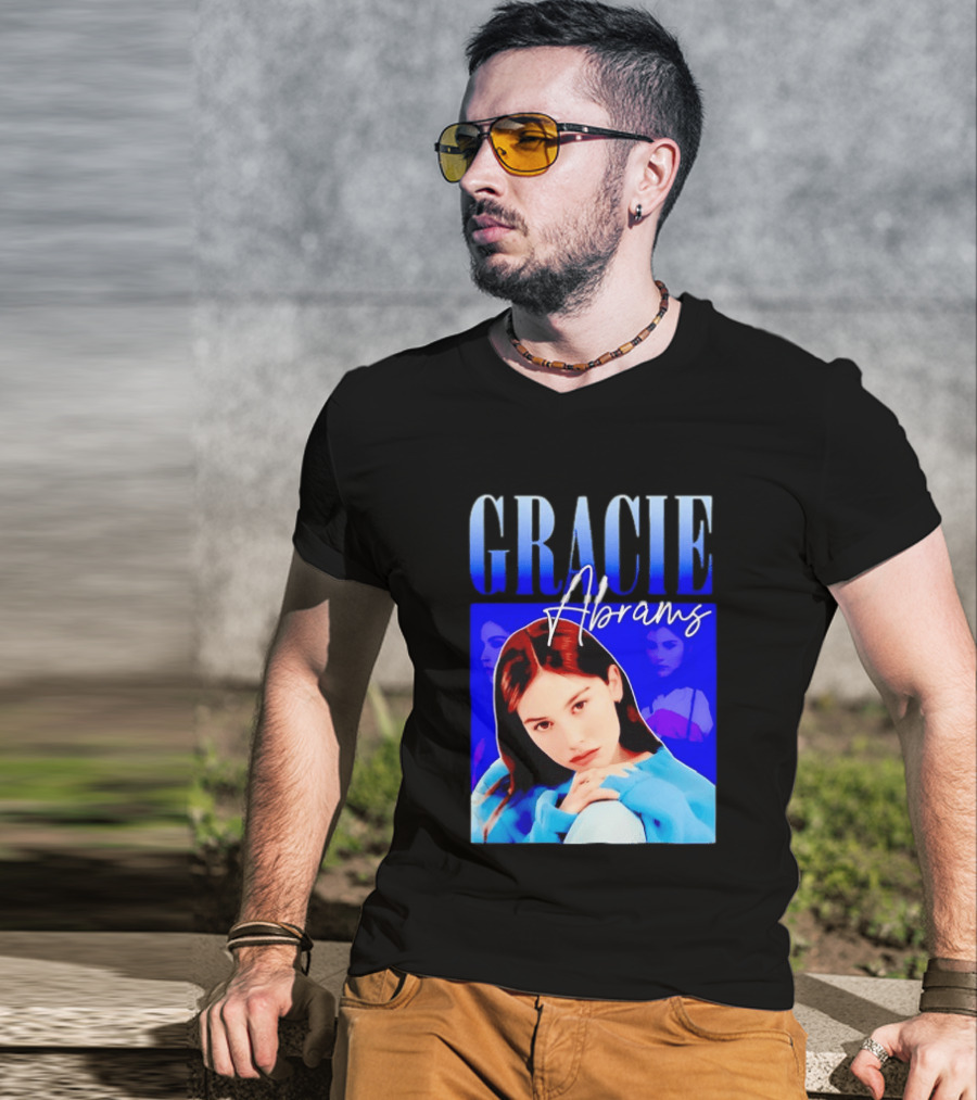 Gracie Abrams Blue Aesthetic T-Shirt