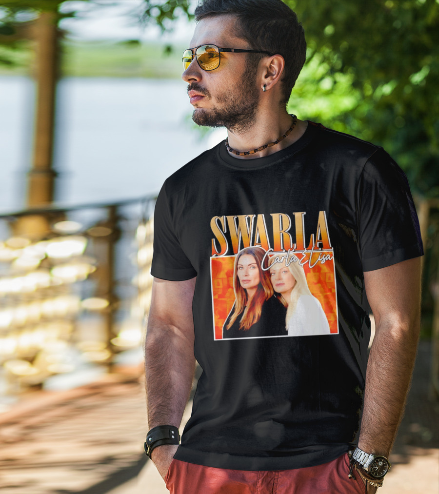 Swarla Carla And Lisa Iconic Orange T-Shirt