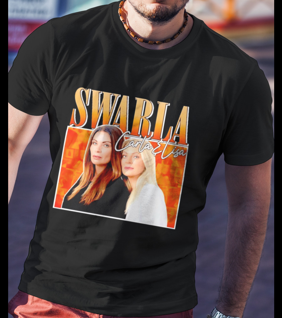 Swarla Carla And Lisa Iconic Orange T-Shirt