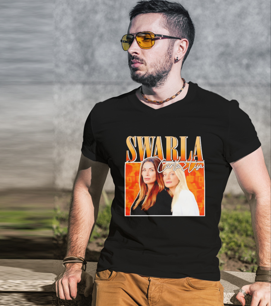 Swarla Carla And Lisa Iconic Orange T-Shirt