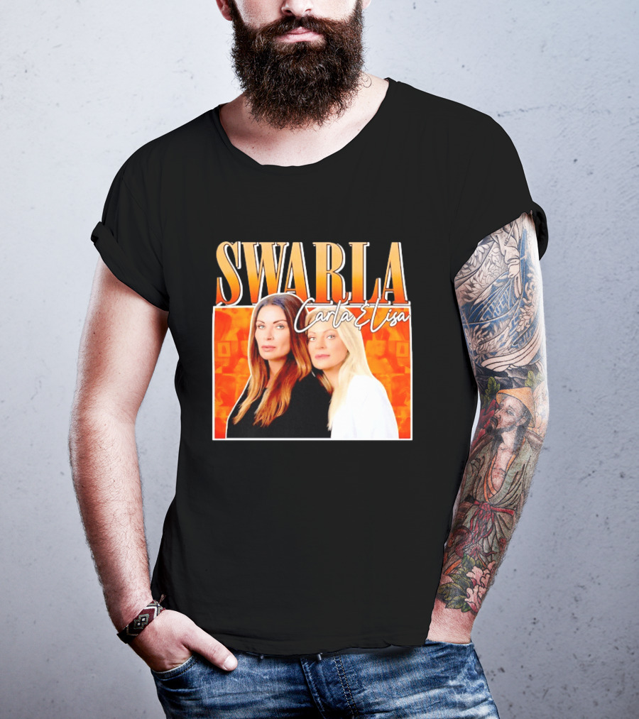 Swarla Carla And Lisa Iconic Orange T-Shirt