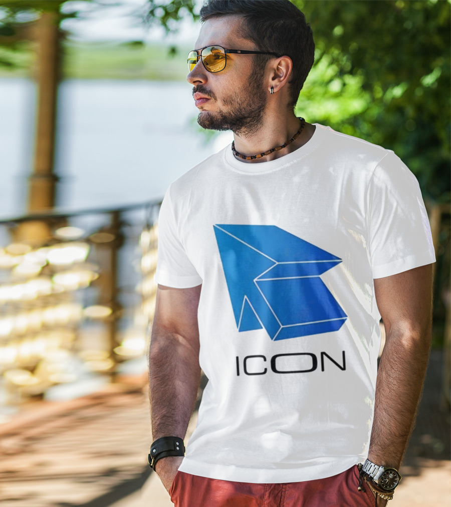 ICON Blue 3D Arrow T-Shirt