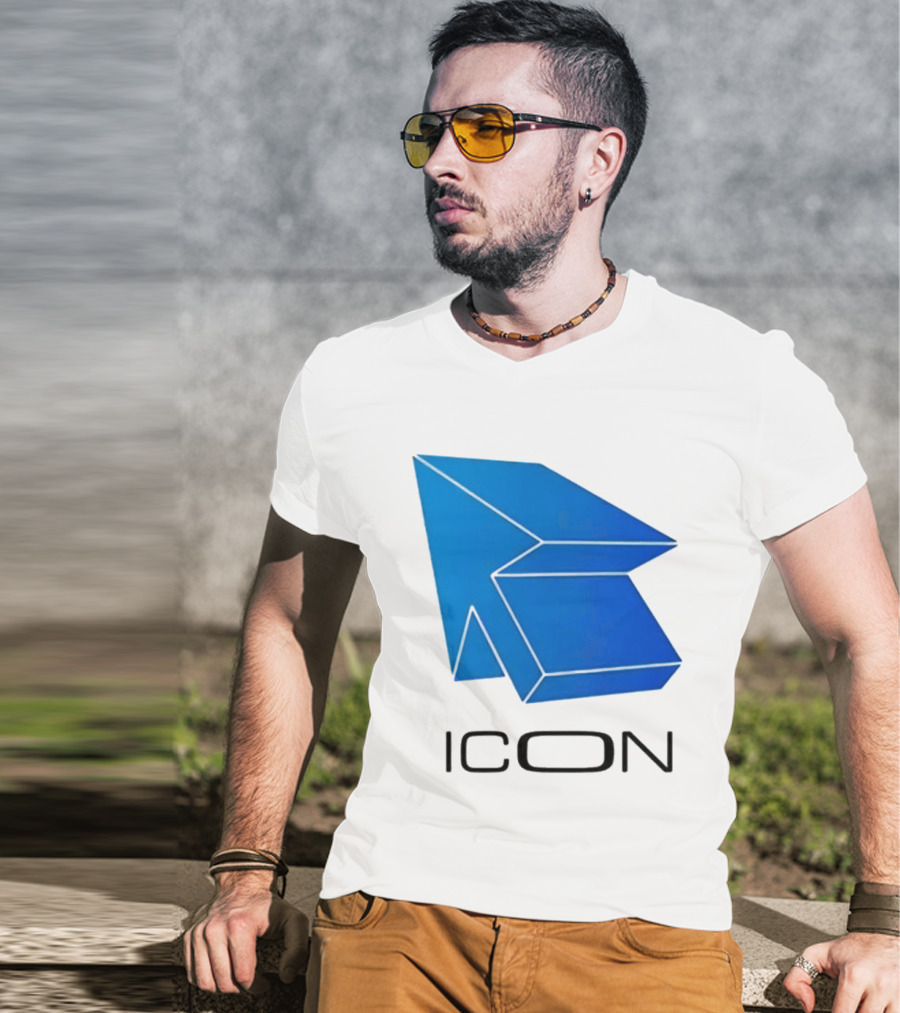 ICON Blue 3D Arrow T-Shirt