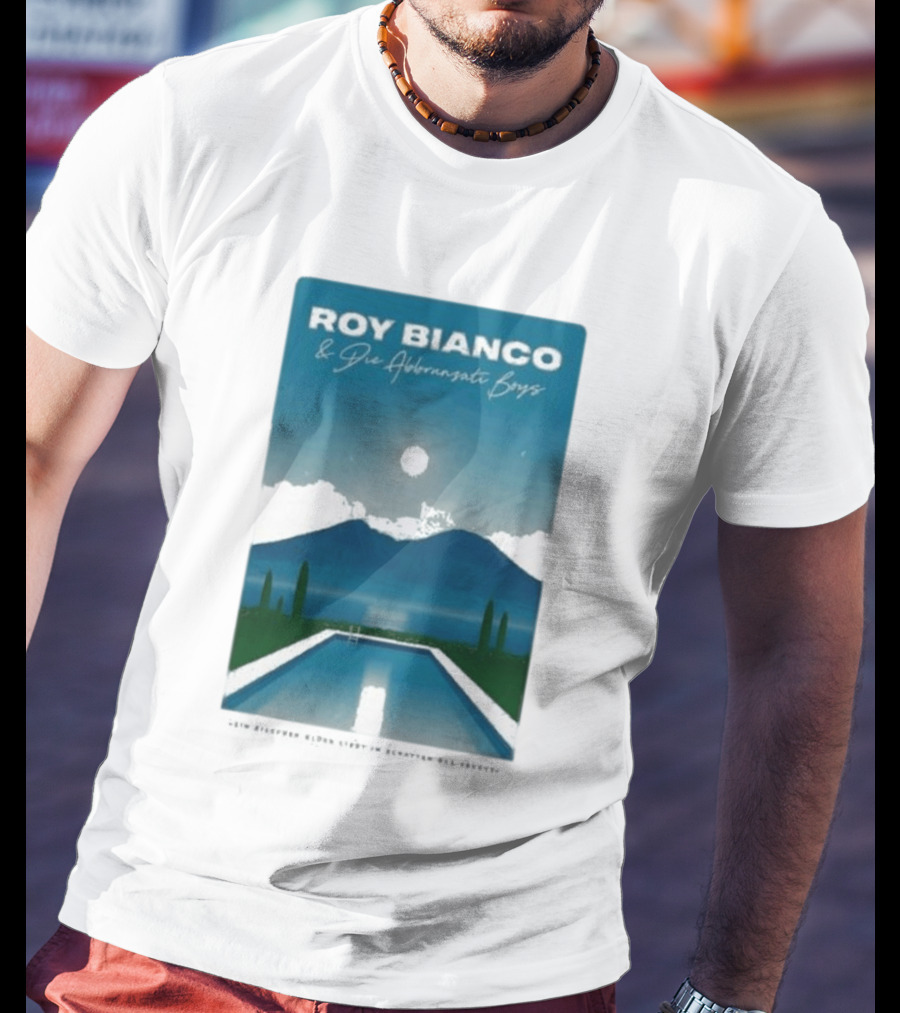 Roy Bianco & Die Abbrunzati Boys Tour 2024 Poolside Paradise Moonlit Mountain T-Shirt