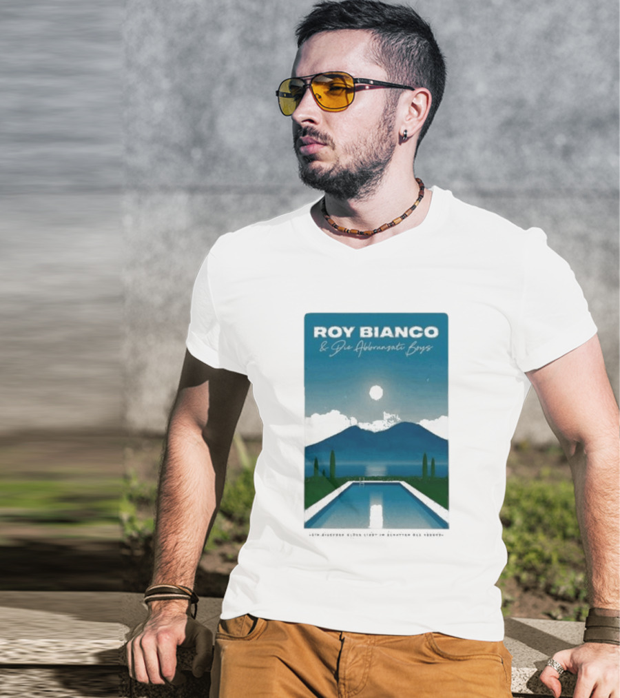 Roy Bianco & Die Abbrunzati Boys Tour 2024 Poolside Paradise Moonlit Mountain T-Shirt
