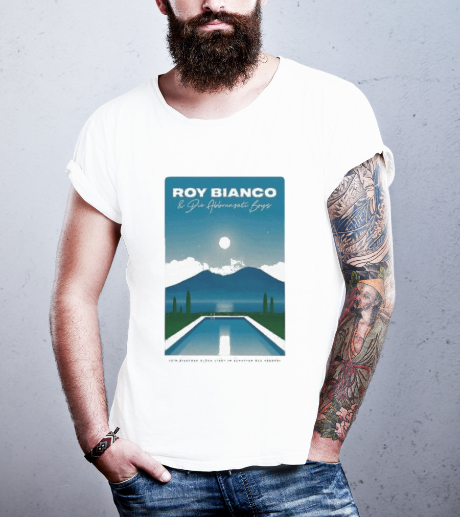 Roy Bianco & Die Abbrunzati Boys Tour 2024 Poolside Paradise Moonlit Mountain T-Shirt