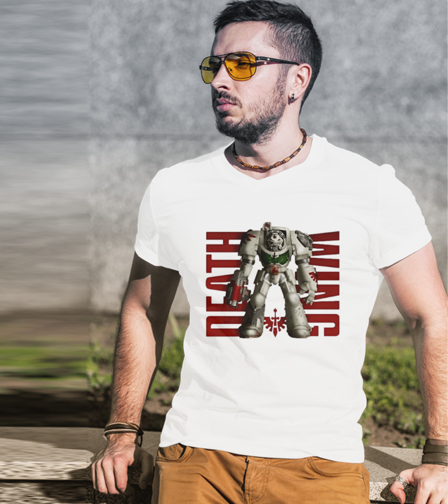 Warhammer 40k Dark Angels Deathwing Terminator Armor T-Shirt