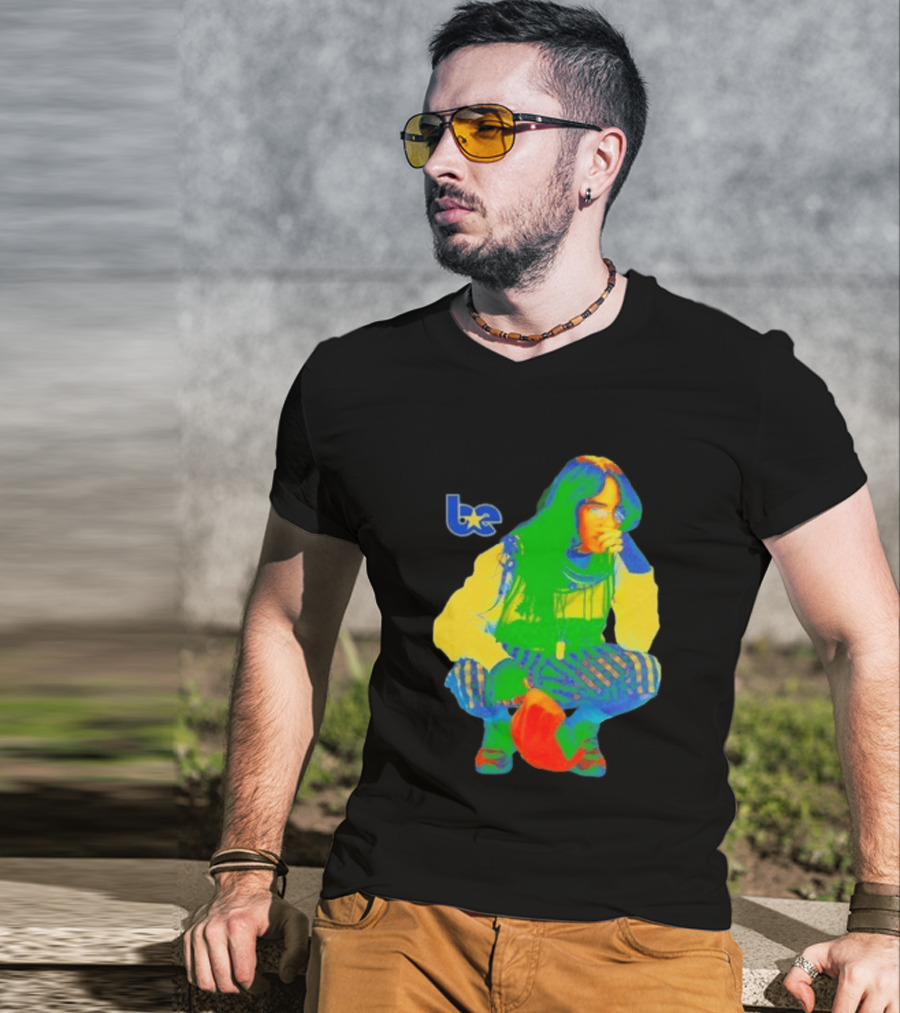 Billie Eilish Hit Me Hard And Soft The Tour 2026 BE Photo Star T-Shirt