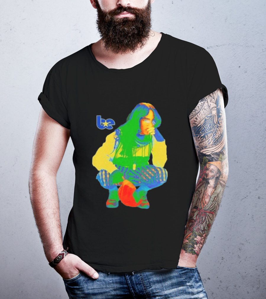 Billie Eilish Hit Me Hard And Soft The Tour 2026 BE Photo Star T-Shirt