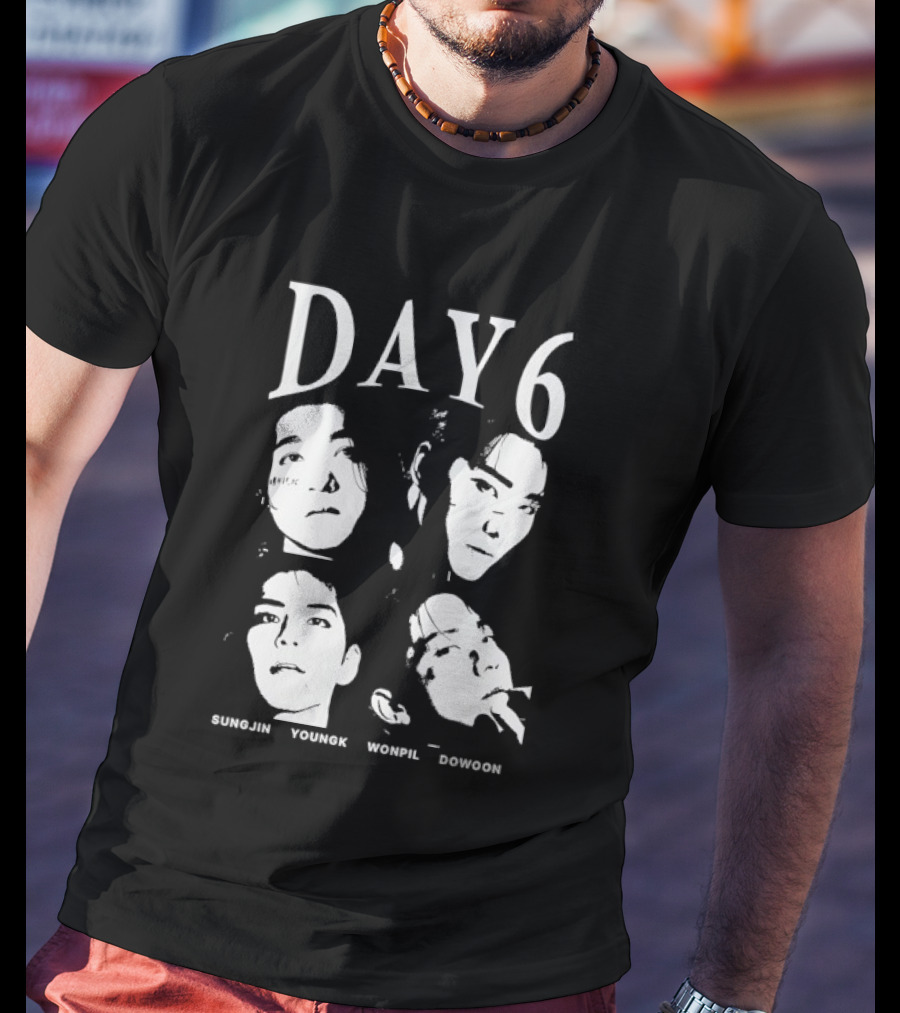Day6 Sungjin Youngk Wonpil Dowoon Band Members T-Shirt