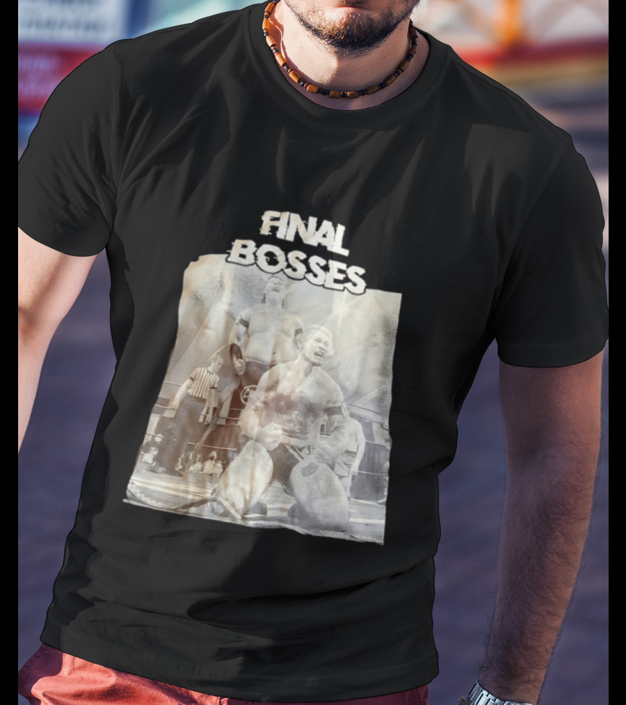 Final Bosses Wrestling Showdown VIF T-Shirt