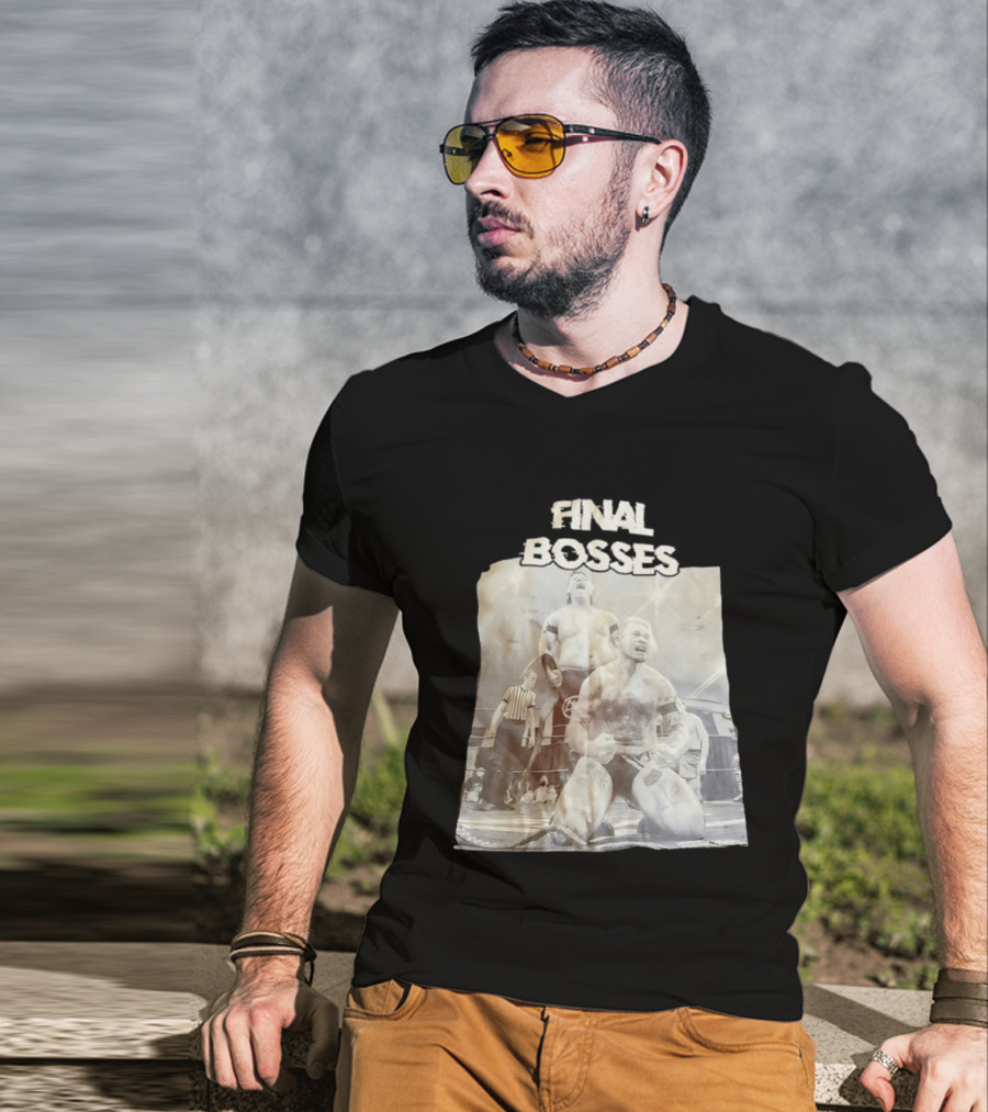 Final Bosses Wrestling Showdown VIF T-Shirt