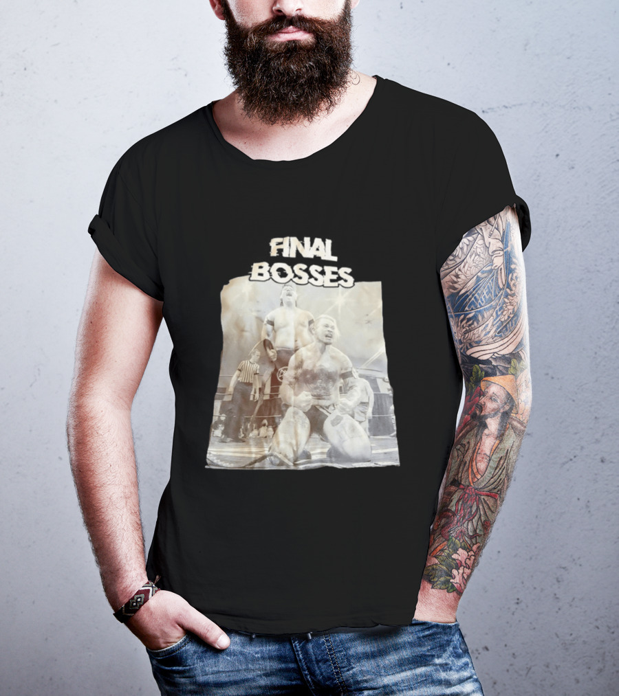 Final Bosses Wrestling Showdown VIF T-Shirt