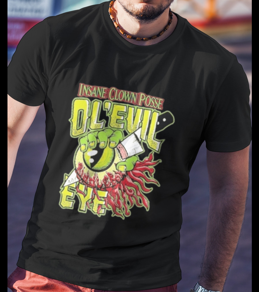 Insane Clown Posse Ol' Evil Eye Knife Hand T-Shirt