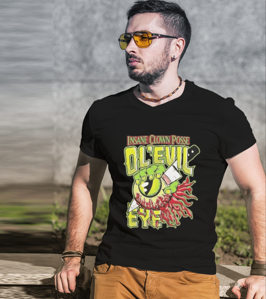 Insane Clown Posse Ol' Evil Eye Knife Hand T-Shirt