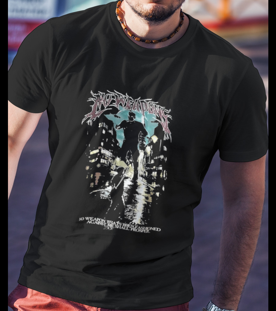 No Weapons Formed Against Me Shall Prosper Biblical T-Shirt
