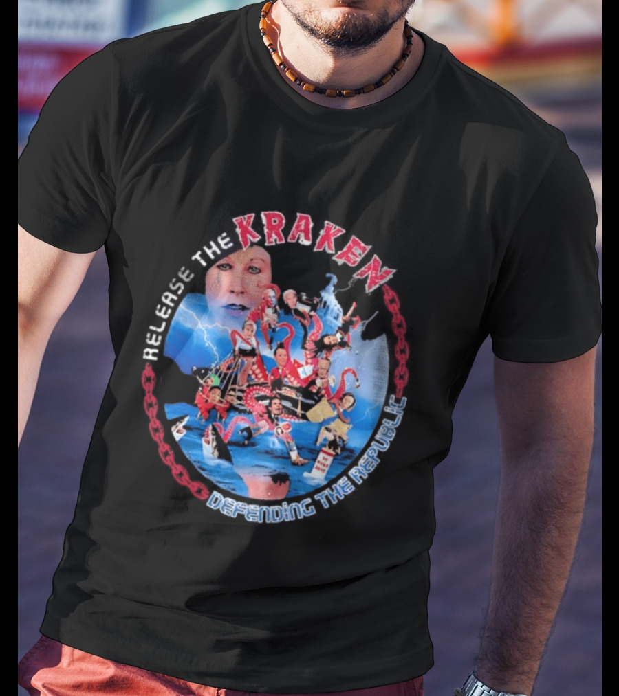 Release The Kraken Defending The Republic T-Shirt