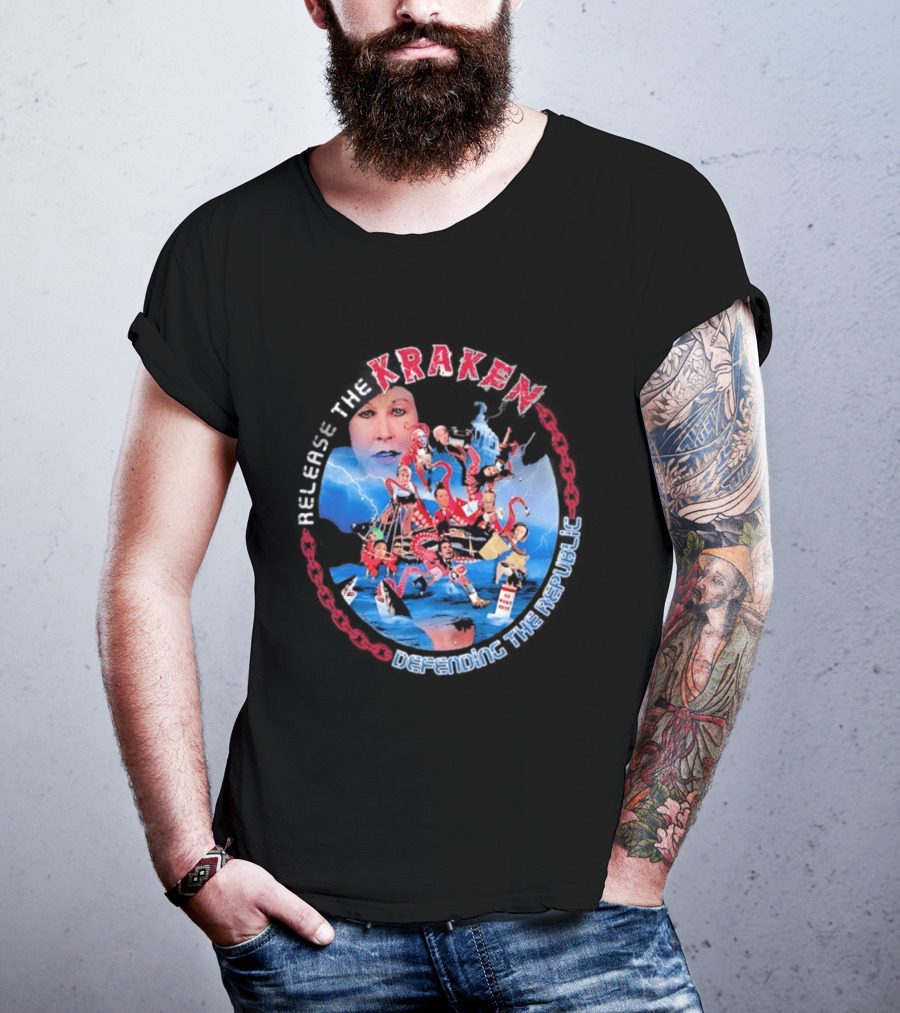 Release The Kraken Defending The Republic T-Shirt